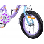 Detský bicykel 14" Royal Baby Chipmunk MM CM14-2 fialovo-biely 
